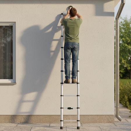 ESCALERA TELESCÓPICA BYNOX 260CM DI-ESCTLS-26