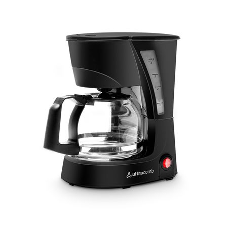 Cafetera De Filtro Eléctrica Ultracomb Ca-2203 De Filtro Negra - Negro