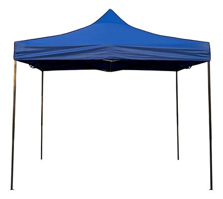 Gazebo Plegable Kushiro 3x3 Aprueba De Agua/uv Azul