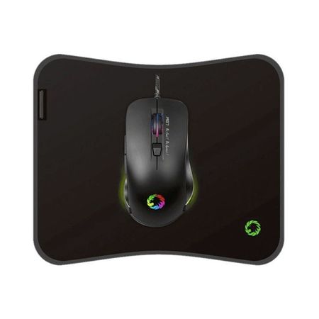 Mouse con Pad Gamemax MG7 RGB Negro