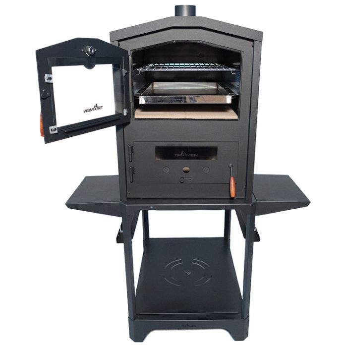 Horno a lena Tromen TRH con base - Vista 4