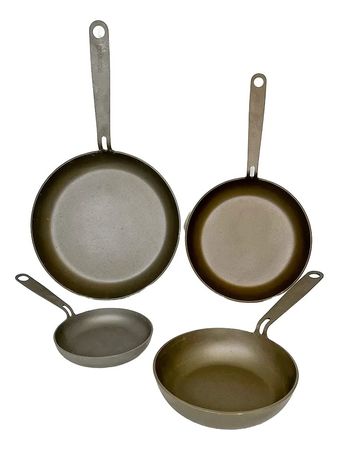 Juego de 4 Sartenes Kankay N30 + N25 + N20 + N15 Ya Curadas