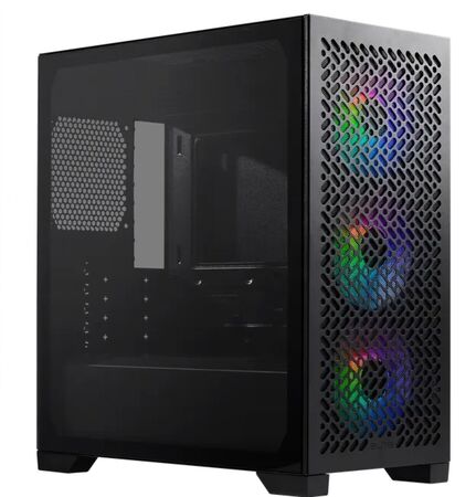 Gabinete Cooler Master Elite 302 Black (3 Fans ARGB)