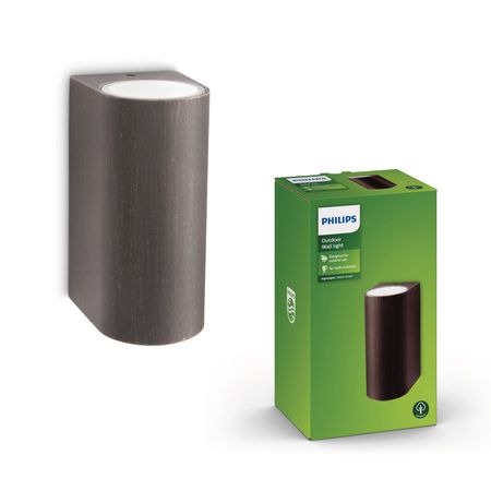 Aplique Philips de pared Nightingale de 35W GU10 Negro
