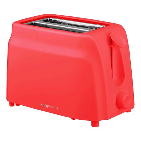 Tostadora Electrica Kanji Kjhtm800sec02 Rojo 6 Niveles 800w