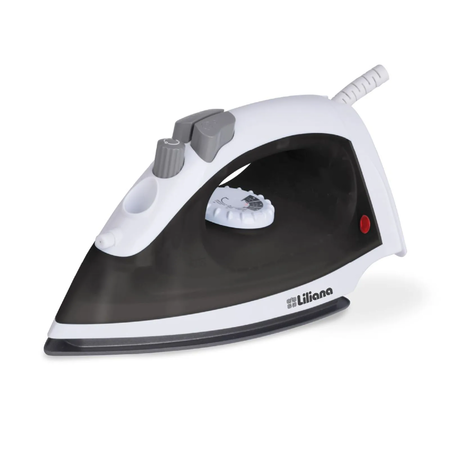 Plancha a Vapor Liliana Black Steam 1300W