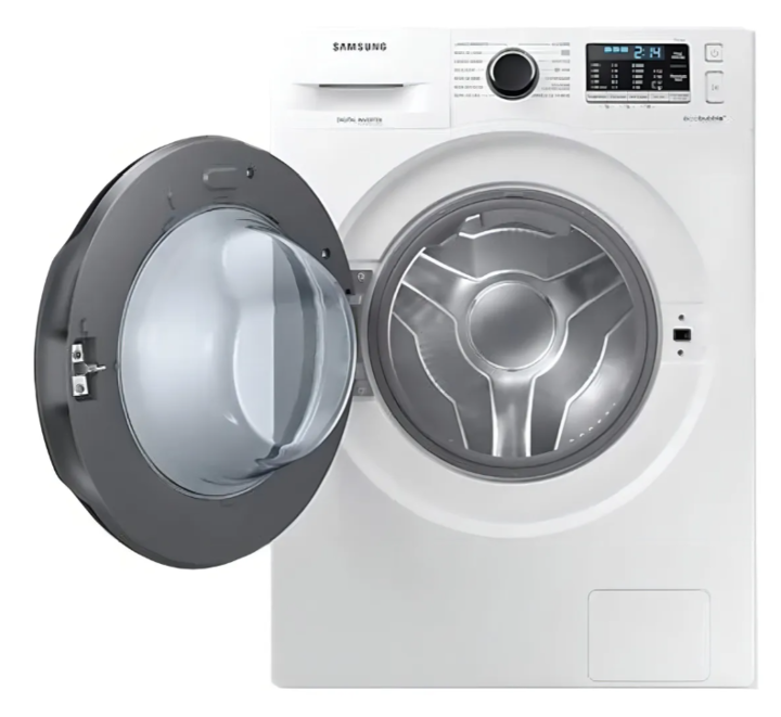 Lavarropas automático Samsung inverter hasta 7kg color blanco - Vista 2