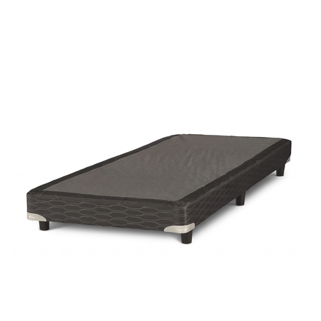 Base Sommier Suavestar 2 Plazas Gris 190x140 cm