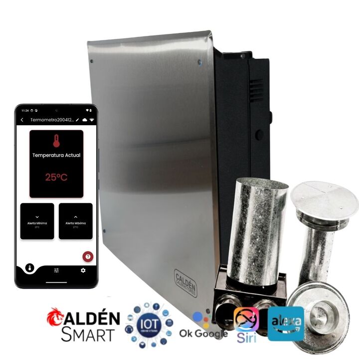 Calefactor Caldén Tiro Balanceado U (TBU) 4.0 Smart - Vista 2