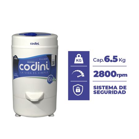 Secarropa Centrífugo Codini 6.5 KG Advance 6.5