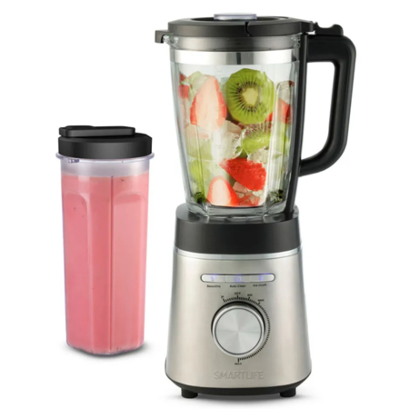 LICUADORA SMARTLIFE SL BL1402PN  SILVER