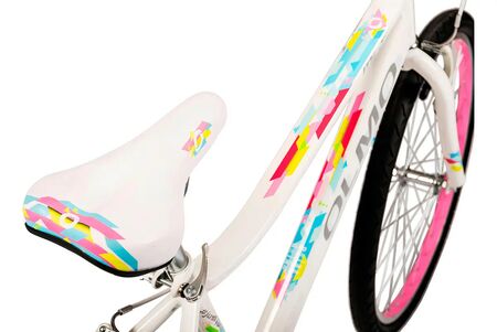 Bicicleta mountain bike infantil Olmo Infantiles Neo/Mint R24 color Blanco/Rosa