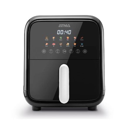 Freidora De Aire Digital 7,5 Lts Con Visor Atma Negra FR180ABP
