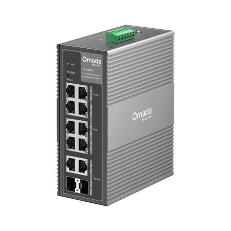 Switch Industrial Tp-Link IES210GPP Riel Din POE+ 240W Omada