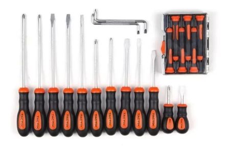 Juego de destornilladores x 20 pzs Tactix ( Tx205440)