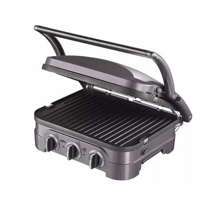 Parrilla Eléctrica Y Plancha Cuisinart GR40AR 1600 Watts