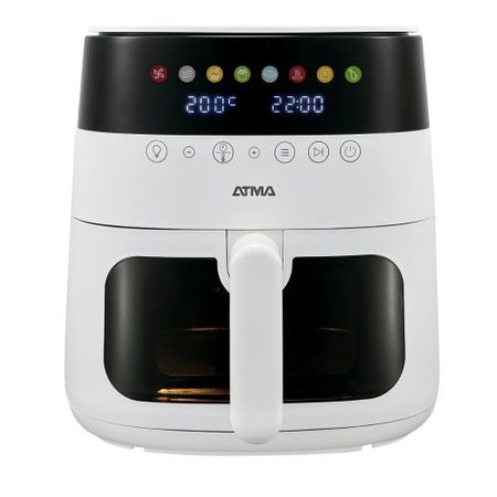 Freidora de Aire ATMA con Visor FR246AWP 6Lts Blanco