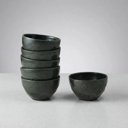 Set De 6 Bowl Orgnico Geo Stoneware 558ml Arauco - Vista 3