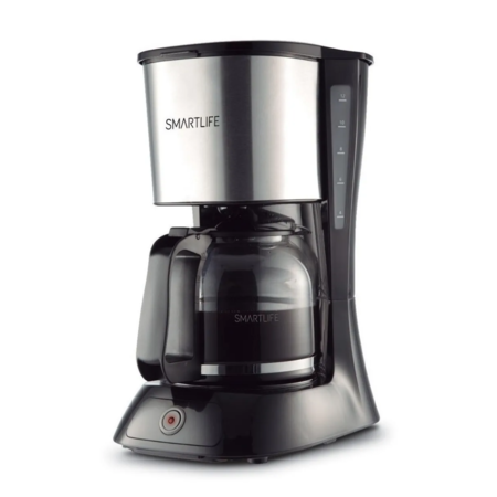 CAFETERA SMARTLIFE NEGRA ACERO (SL-CM9402)