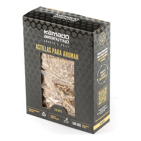 Astillas Para Ahumar Kamado Argentino De 500gr Suave