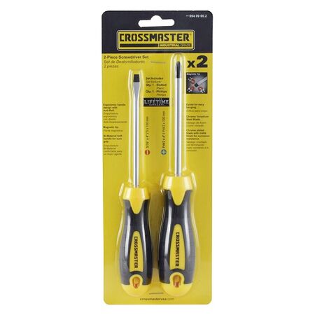 Set Destornilladores 2 Pcs Crossmaster