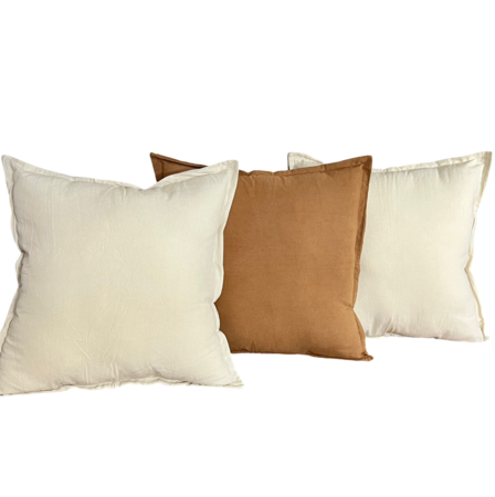 Combo 3 almohadones Tusor 50x50 - Diseño R