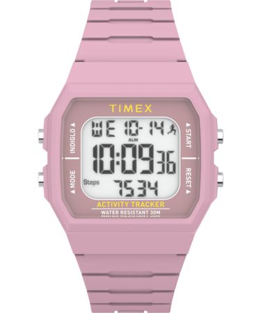 RELOJ ANALÓGICO TIMEX - ACTIVITY &amp; STEP TRAKER ROSA 40MM (TW5M55800 6F) (RTX0610)