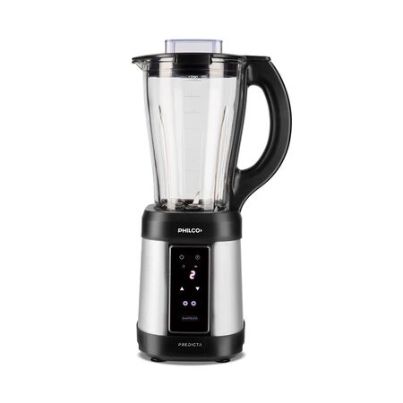Licuadora de Vaso Smartblend 600W Inox Negra Philco