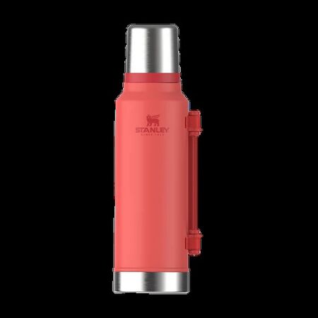 Termo Stanley Clasico 1.4Lts Asa Plegable - Hot Coral