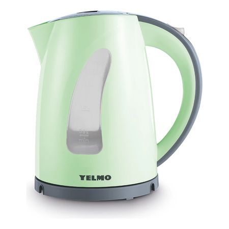 Pava Jarra Electrica Yelmo Pe-3900 1.7 Litros Verde Claro