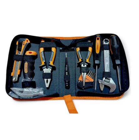 Set De Herramientas 9 Piezas Con Estuche Lusqtoff Shl9-7