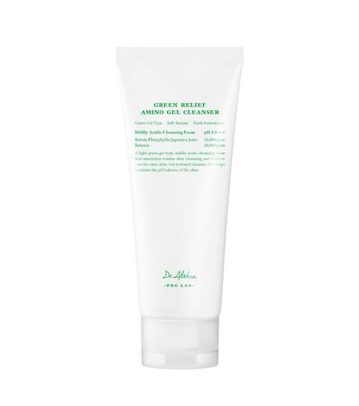 Gel Limpiador Facial Suave Green Relief Amino Gel Cleanser