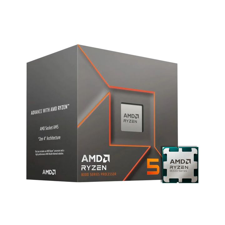 Procesador AMD Ryzen 5 8400F 4.7 Ghz - AM5 100-100001591BOX - Vista 3