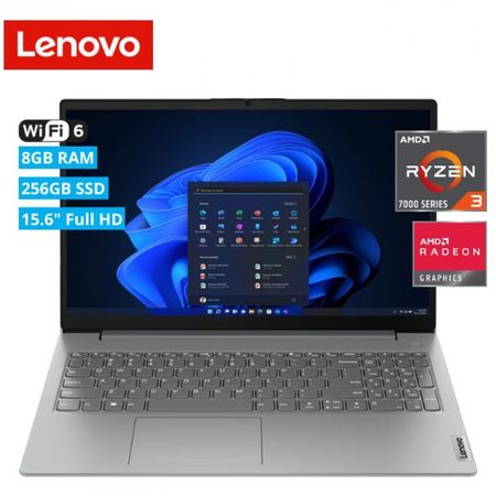 NOTEBOOK LENOVO V15 G4 RYZEN 3  7320U/RAM 8GB/SSD 256GB/PANTALLA 15.6 FHD (L)