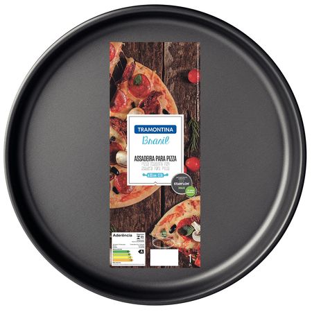 Pizzera Tramontina 35 Cm Antiadherente Starflon Max Grafito