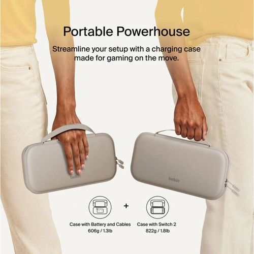 Charging Case 20W Belkin para NINTENDO SWITCH 2 Charcoal - Vista 11