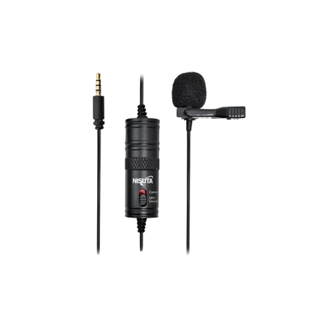 MICROFONO NISUTA CORBATERO 3.5MM (C:NEGRO NSMIC260C)