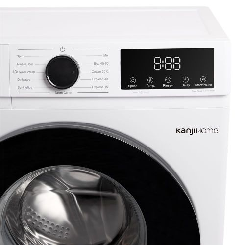 Lavarropas Automático Kanji KJHWMCFWT7K01 Inverter 7Kg 1000Rpm Blanco - Vista 2
