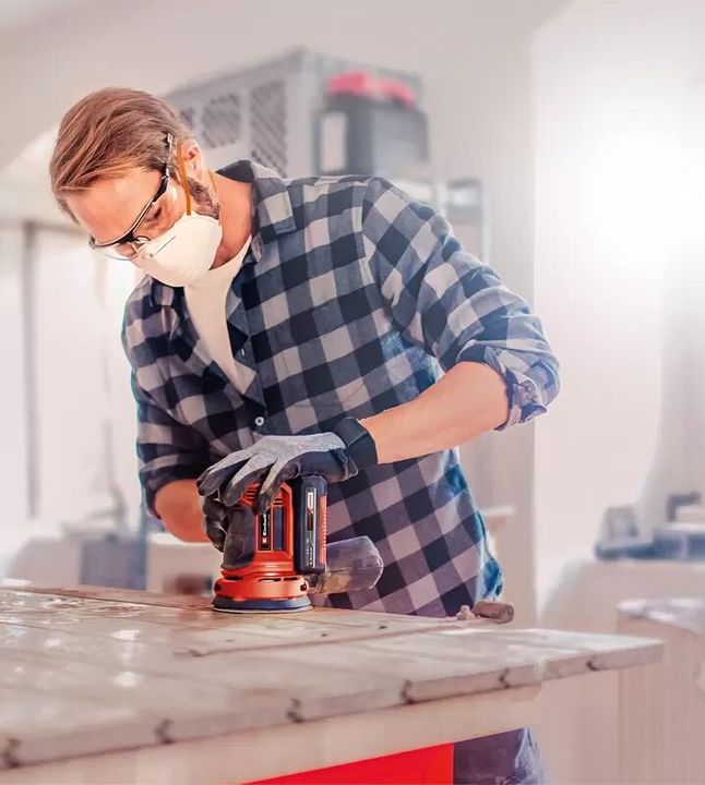 Einhell Lijadora excentrica inalambrica TE-RS 18 Li-Solo - Vista 4