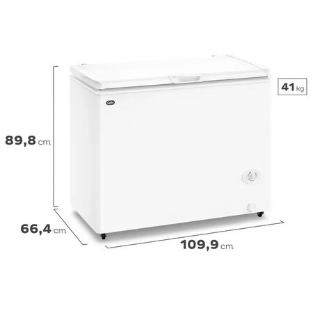 Freezer Gafa FGHF- 300B-L Blanco