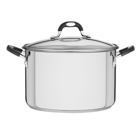 Cacerola Honda Tramontina Acero 20 Cm Astro Asa Silicona Inox