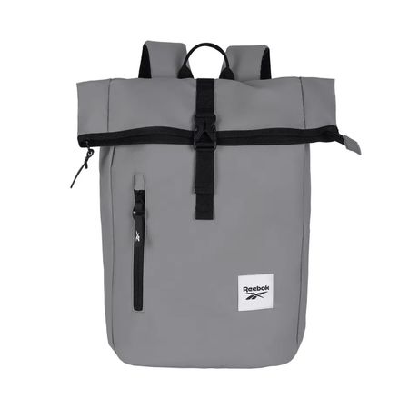 Mochila Para Notebook Roll Top Reebok Urbana Mujer Hombre 60010 Gris