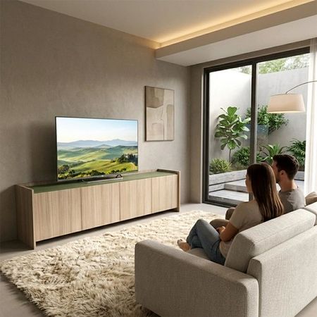Rack de TV Petra DS Home Safari Cocobolo 180x52x45 cm