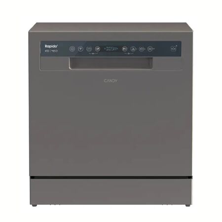 Lavavajillas Sobre Mesada Candy Cp8f9ffa-12 8 Cubiertos Gris CP8F9FFA-12