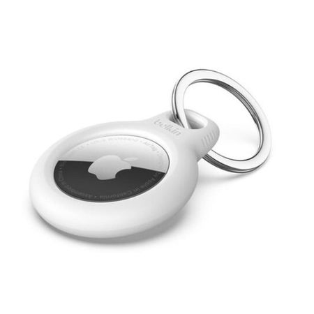 Funda Belkin Secure Holder con llavero para AirTag Blanco