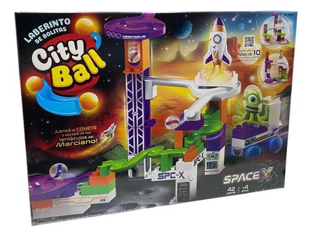 Laberinto De Bolitas Cityball Space-x 01-3208