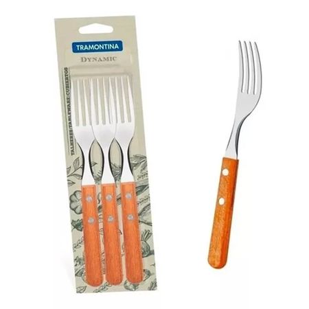 Tenedor De Mesa Tramontina 3 Piezas Dynamic
