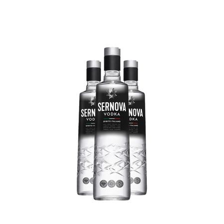 Vodka Sernova 700 ml Caja x 3
