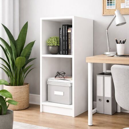 Mueble de Oficina Nicho Torre Organizador Blanco