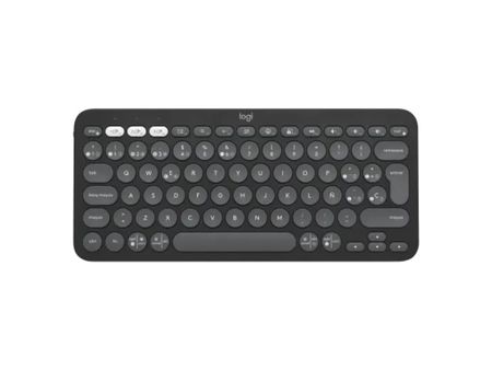 Teclado Logitech Bluetooth K380s Pebble Graphite 920-011783
